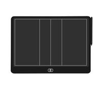LCD Badminton Coaching Board, Electronic Tennis Tactic Board, One-Click Clear/Lock, Easy to Carry, for Schools/Clubs/Teams(5)