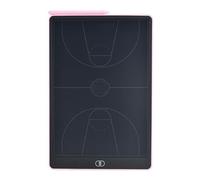 LCD Basketball Coaching Board, Electronic Basketball Tactical Board, with Magnetic Pen, One-Click Clear, Light and Portable, for Training(Pink)