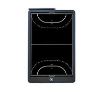 LCD Basketball Coaching Board, Electronic Football Tactical Board, with Inductive Stylus, Lightweight and Portable, One-Click Clear or Lock, for Training(Handball)