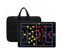 LCD Basketball Coaching Board, LCD Soccer Strategy Board, with Induction Writing Pen and Bag, One-Click Clear or Lock, for Practical Training(Football)