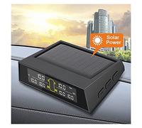 LCD Color Screen Tire Pressure Monitoring System 6Pcs/set Car Solar Power TPMS External Sensor Monitoring Tire Pressure Range