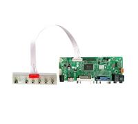 LCD Controller Board Monitor Kit，Compatible For Arcade1Up Cabinet，Compatible For Raspeberry Pi DV170YGZ-N10 DV170YGM-N10 HDMI-compatible+VGA+DVI，TV Accessories(Mini HDMI to HDMI)