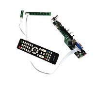 LCD Controller Driver Board Fit M240HW01 M240HW02 VGA+HDMI+AV+USB Screen Panel 24" 1920x1080 LVDS 30Pin Analog TV Signal DIY Kit(For M240HW01 V.E)