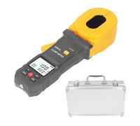 LCD Digital Clamp Ground Resistance Meter Auto Power Off Earth Tester High Sensitivity