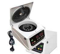 LCD Digital Desktop Lab Centrifuge, Lab PRP Benchtop Centrifuge, Maximum Speed: 4000 Rpm, Maximum Relative Centrifugal Force 2200xg, Timer 99min,15ML*6
