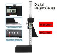 LCD Digital Height Gauge Electronic Digital Height Gauge Vernier Caliper Ruler 0-150mm Wood Table Marking Ruler Measuring Tools 0-150mm