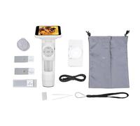 LCD Digital Microscope Portable Handheld USB Magnifier 2.8in Screen 8 LED Lights Adults Kids Camera PC View