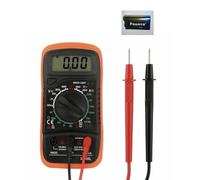 LCD Digital Multimeter Voltmeter Ammeter AC DC OHM Current Circuit Tester Buzzer Battery Tester Checker 9V Battery 12V 220V 240V 110V Continuity Tester