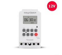 LCD Digital Timer Switch Controller for On/Off 16 Times a Day or a Week