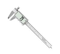 LCD Digital Vernier Caliper Length Depth Thickness Inner Diameter Measuring Tool Professional Micrometer Gauge 0-150mm Professional Caliper