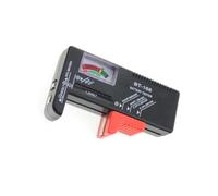 LCD Display Battery Tester Black Plastic Checkers Smart Electronic Power Measurement Voltage Meter Tools Factory Supplies