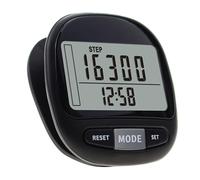 LCD Display Belt Clip Pedometer Walking Step Count For Distance Calculation Counter Digital Pedometers Fitness Equip Counter Accurate Tracking Fitness Trackers