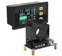LCD Display Coulomb Counter with Bidirectional Hall Sensor for Charging and Discharging Analysis in Renewable Energy and Industrial DC Systems (500A)
