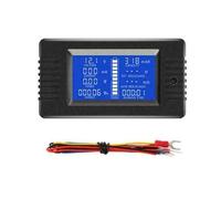 LCD Display Digital Current Voltage Solar Power Meter Multimeter Ammeter Voltmeter Battery DC Multifunction Tester