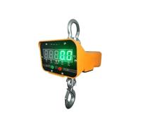 LCD Display Electronic Weighing Scale Heavy Duty Wireless Crane Scale For Lifting Easy to Read Data,Yellow-2T