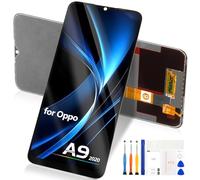 LCD Display for Oppo A9 2020 Replacement Screen for Oppo A9 2020 / A5 2020 / A11x LCD Screen CPH1937 CPH1939 Touchscreen Digitizer Full Assembly with Repair