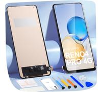 LCD Display for Oppo Reno 4 Pro 4G Screen for Oppo Reno4 Pro CPH2109 Touch Screen Digitizer Full Assembly with Repair Kit (6.5 Inches, Black)