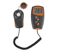 LCD Display Luxmeter Light Meter High Reliability and Durability, Simple for Factory, Warehouse, Office
