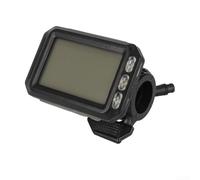 LCD Display Panel For Kugoo G Booster Scooter Rated 36V-60V Featuring Battery Power Indicator Speed Values Clock And Trip Distance