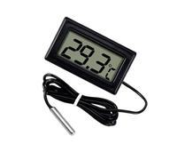 LCD Display Thermometers Digital Temperature Monitor With Probe Measuring Meter For Fridge Aquarium Freezer Sensors