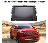LCD Display Touch Screen 7 Inch For Jeep For Compass 2017 2020 Car Radio Navigation Upgrade Compatible With Factory Settings