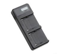 LCD Display USB Charger for Sony NP-FZ100 Z Series for battery Dual Port Charging Station for Digital Cameras and Camcorders