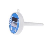 LCD Display Waterproof Digital Thermometer Swimming Pool Temperature Measurement Small Floating Aquarium Bath Digital Thermometer Hygrometer Water Temperature Gauge Probe Measurement Humidity