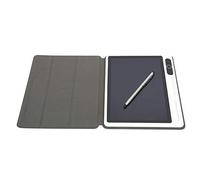 LCD Drawing Board, Electronic Notepad LCD Tablet Drawing Pad Business Supplies Hand Painting Tool 9 Inch Writing Tablet Adult (black (with leather case))