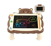 LCD Drawing Tablet | Children Drawing Board,Multifunctional LCD Writing Tablet with Stand, Children Art Practice Supplies for Home, School, Travel