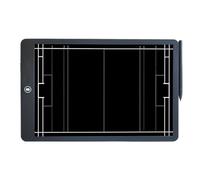 Lcd Drawing Tablet Paperless Strategy Training | Basketball Coaching Board for Basketball Training Equipment Soccer Coaches Clipboard Handball Team Strategy Training Game