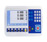 LCD Dro Digital Readout Kit Display Set Linear Optical Scale 100 To 1000MM For Lathe CNC Mill Machines Precision and Muti-Function,White-3 axis lcd dro set