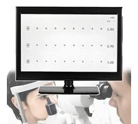 LCD Electronic Eye Vision Chart Panel, Adjustable 1-6m Distance, for Ophthalmology Clinics & Health Programs, 21.5 inch