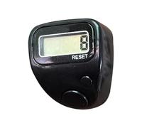 LCD Electronic Finger Counters - Monitor Scores And Goods Progress Quickly, Adjustable Elastic Strap Fit, 1.02 Inch Compact Build + Reset Button, Single AG10 Battery Included - For Coaching & Golf