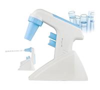 LCD Electronic Lab Pipette Controller - 8-Speed Settings, 2 Drainage Modes, Electric Pipette Pump for Biological & Chemical Laboratory Use