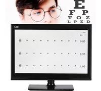 LCD Eye Chart Projector with Remote, Multiple Vision Targets for Hospital Ophthalmology, 100-240V
