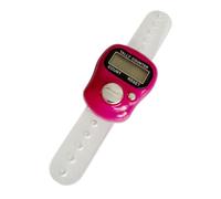 LCD Finger Clicker Counter - Electronic Ring Tally Counter, Digital Device | Portable Multifunctional Coaching Tool For Sports Training Golf Hiking Camping Fishing Activity Score Tracking