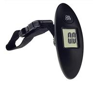LCD Home Electronic Digital Portable Hanging Weight Hook Travel Luggage Scale With Paint Handle Handheld Weight Balance Scales For Suitcases Portable Electronic For Travel With Hook