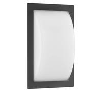 LCD Ivett outdoor wall lamp, anthracite, E27, motion detector