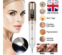 LCD Laser Plasma Pen Remover Skin Wart Tag Tattoo Mole Removal Dark