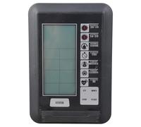LCD Monitor Speedometer Fixed Bicycle Speedometer Fitness Data Recorder for Indoor and Outdoor Training