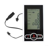 LCD Monitor Speedometer for Stationary Bikes, Exercise Bike Computer, Indoor Bike Monitor LCD Cycle Odometer Analytical Instrument Counter, Heart Rate Tracker