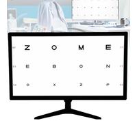 LCD Optical Digital Visual Acuity Chart with Multiple Targets, Adjustable Measuring Distance for Professional Eye Exams