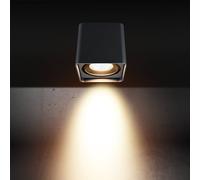 LCD Outdoor ceiling light 5055, graphite, 10 cm, metal, IP54, GU10