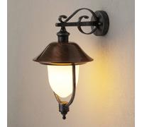 LCD Outdoor wall light Peggy, pendant, copper