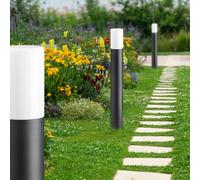 LCD Path light 1320 with opal glass graphite Height 70 cm