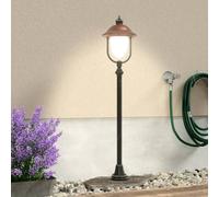 LCD Peggy path light with copper