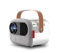 LCD Projector 1080P 4500 Lumens compatible No Screen TV Mini Dormitory Student Home Theater Wall Projection Bedroom small gift