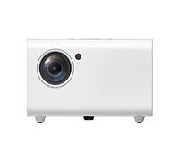 LCD Projector V6 Mobile Phone with Screen HDMI Mini Portable Home Child Projector 1080P Home Theater Projector (Color : WhiteV6 Size : Android Voice 1080P) (WhiteV6 Android 1080P)