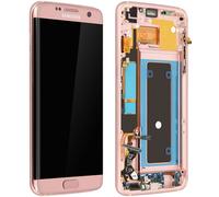 LCD replacement part with touchscreen for Galaxy S7 Edge - Pink