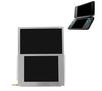 LCD Screen Display 2DS Replacement, 2DS Console LCD Screen Part, Add Screwdriver, New OEM Original Top Bottom Glass LCD Display Screen Kit